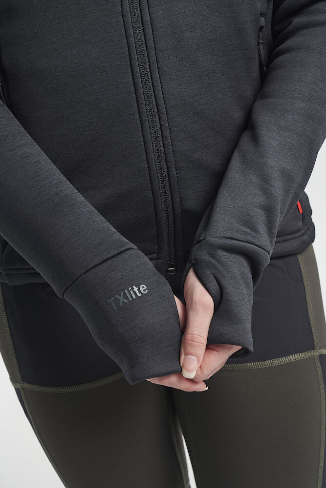 Tenson Txlite Hoodie Zip Dame